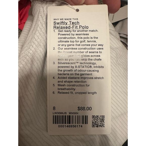 Lululemon Swiftly Tech Relaxed Fit polo shirt 10 - Picture 3 of 3